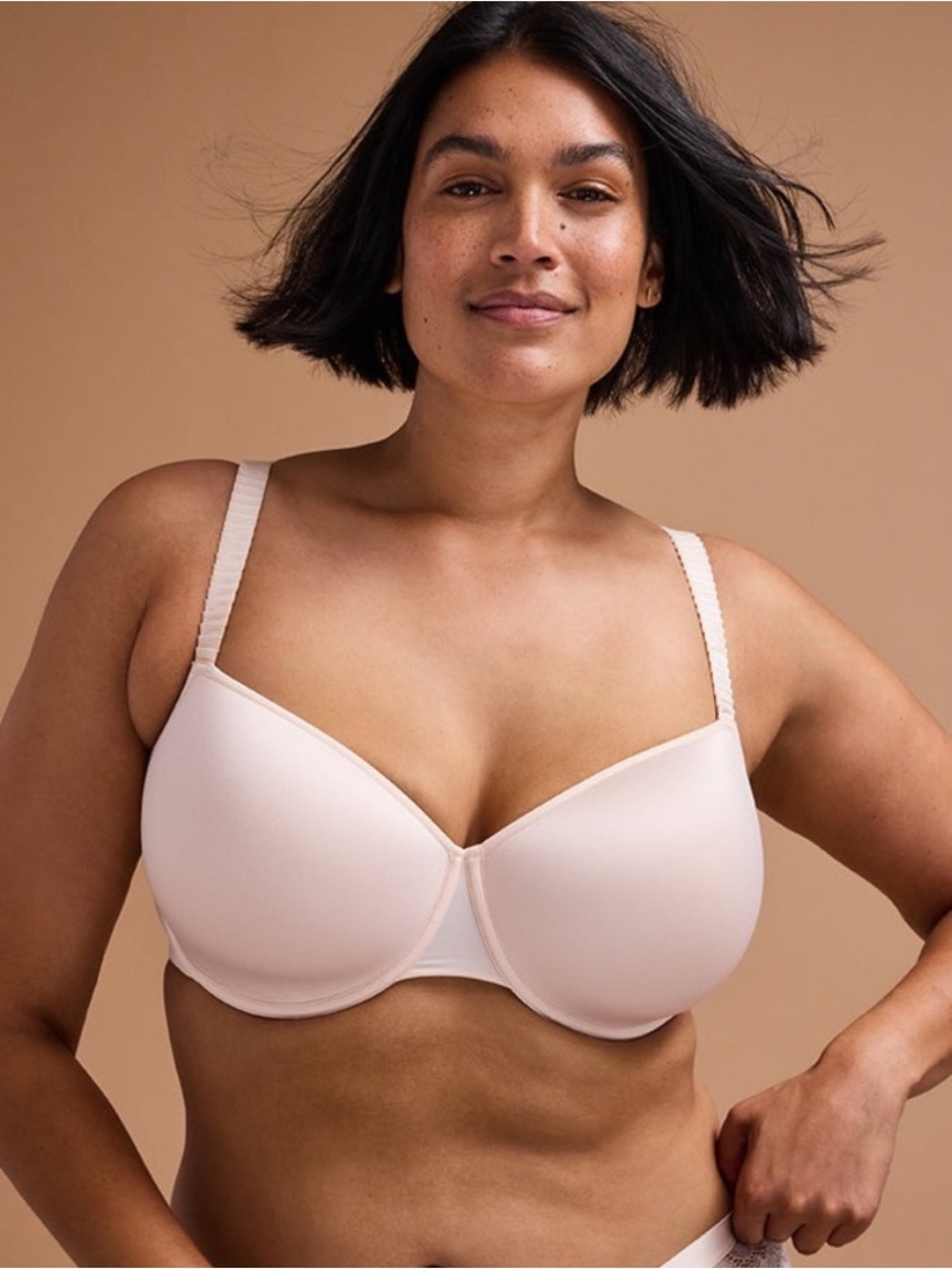 NWT Thirdlove 24/7 Classic T-Shirt Bra in soft pink microfiber intimates sz 40E